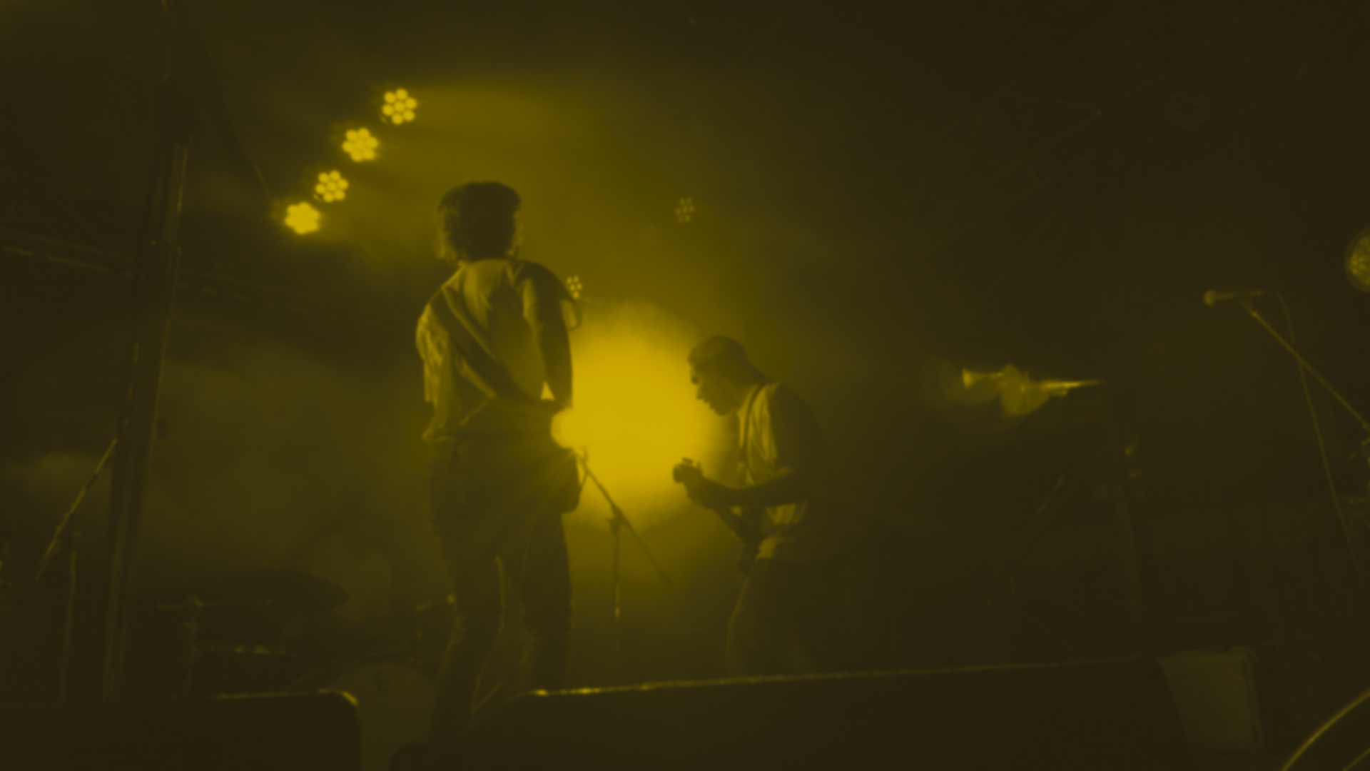 band playing australian rock on a live music stage